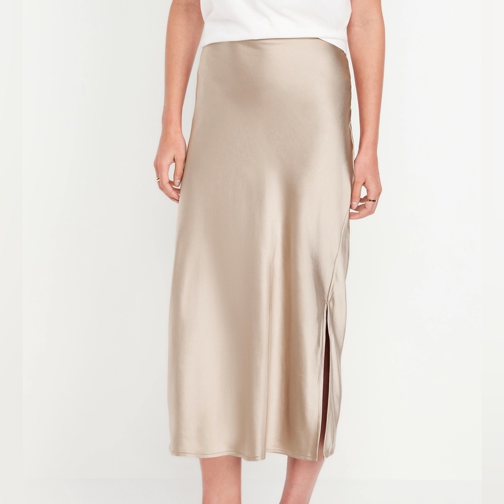 NWT Old Navy Silk Skirt
